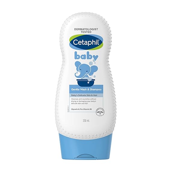 Cetaphil Baby Gentle Wash and Shampoo 230ml CETAPHIL Yallatoys