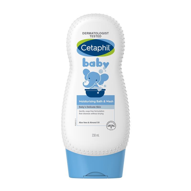 Cetaphil Baby Ultra Moisturising Bath and Wash 230ml CETAPHIL Yallatoys