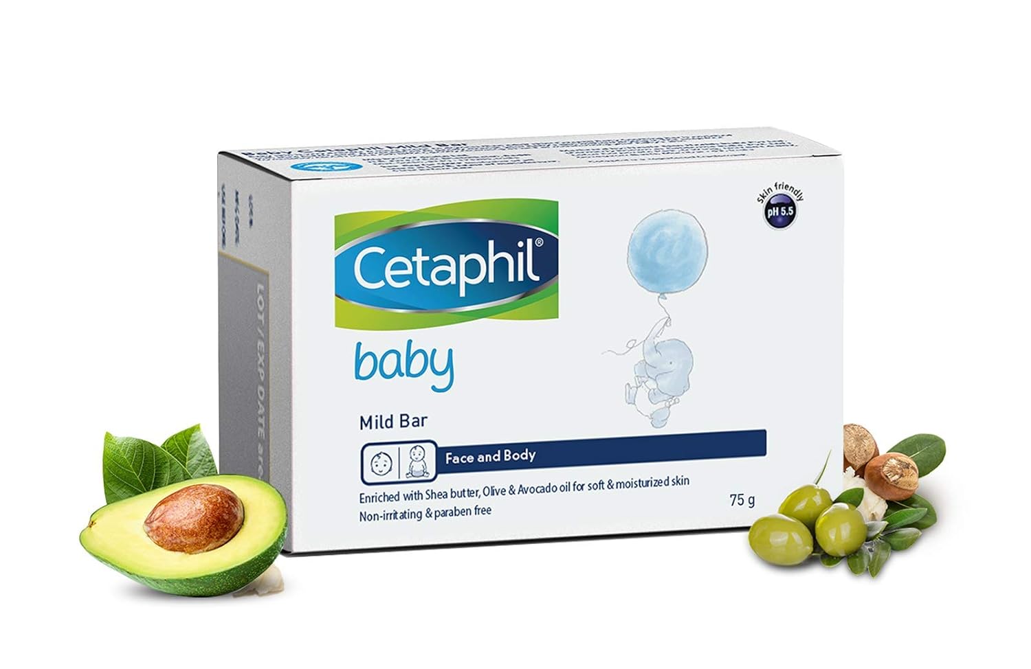 Cetaphil Baby Mild Bar 75gm CETAPHIL Yallatoys