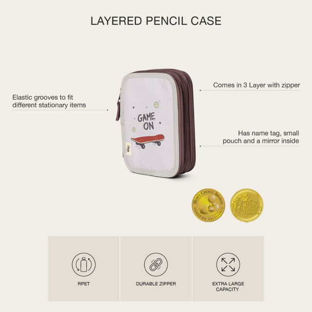 Buy Citron Pencil Case Layered Stormy Unicorn | Yallatoys.com