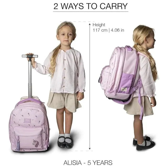 Buy Citron Ballerina Trolley Bag | Yallatoys.com
