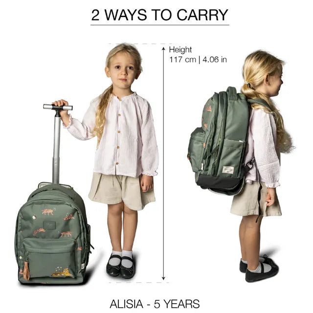 Buy Citron Trolley Bag Tiger 18 Inch | Yallatoys.com