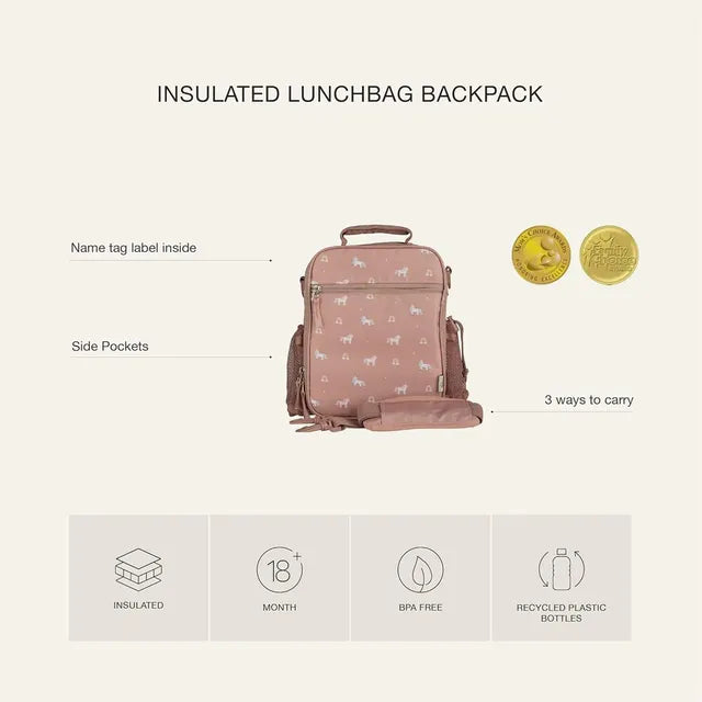Buy Citron Insulated Lunchbag Backpack Stormy Unicorn | Yallatoys.com