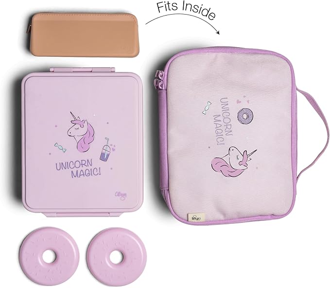 Buy Citron Insulated Square Lunch Bag Stormy Unicorn | Yallatoys.com