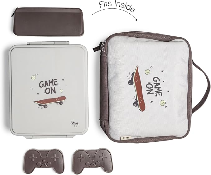 Buy Citron Insulated Square Lunch Bag Cool Kid | Yallatoys.com