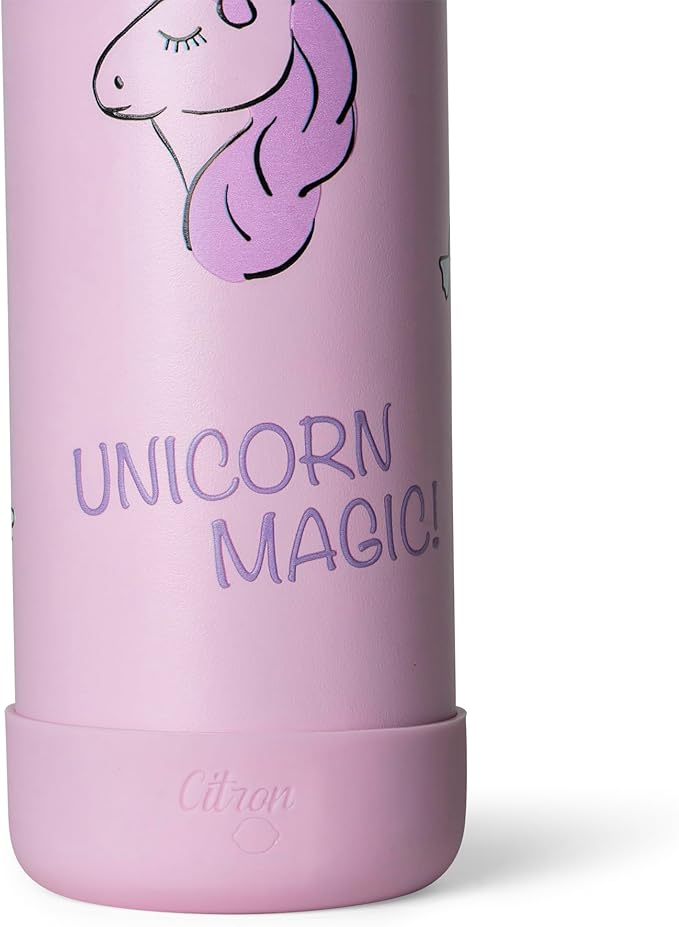 Buy Citron Stainless Steel Water Bottle Stormy Unicorn 500ml | Yallatoys.com
