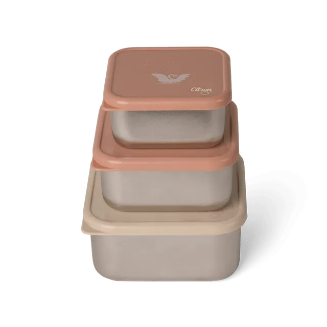 Buy Citron Ballerina Stainless Steel Stackable Lunchbox | Yallatoys.com