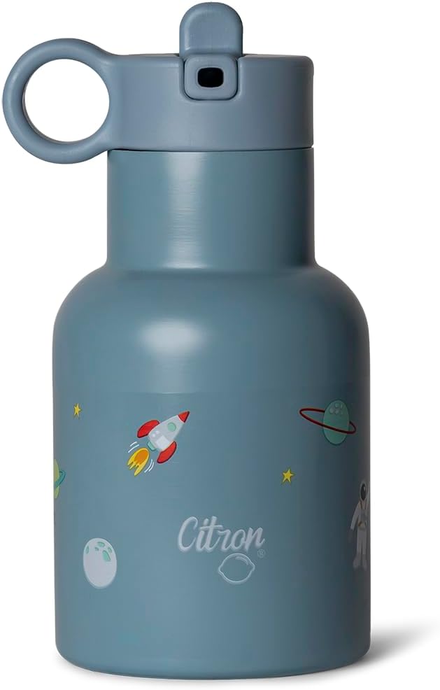 Buy Citron Stainless Steel Water Bottle Spaceship 250ml | Yallatoys.com
