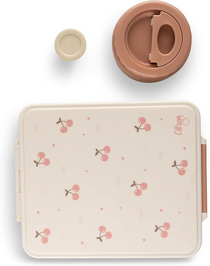Buy Citron Grand Lunch box with Food Jar Cherry | Yallatoys.com