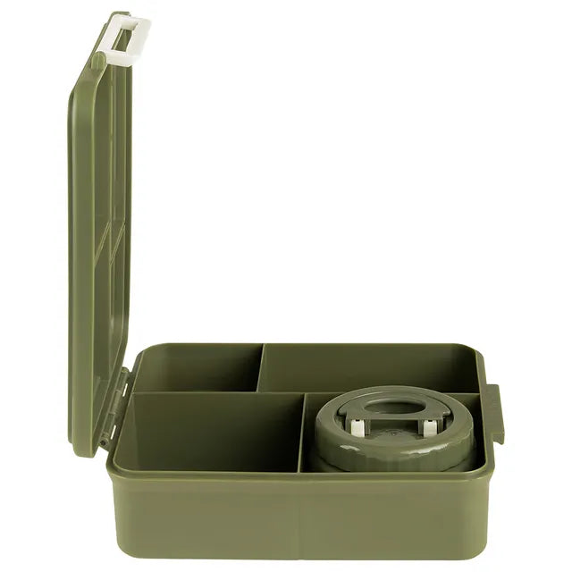 Buy Citron Grand Lunchbox with 4 Compartments And 1 Food Jar Olive Green | Yallatoys.com