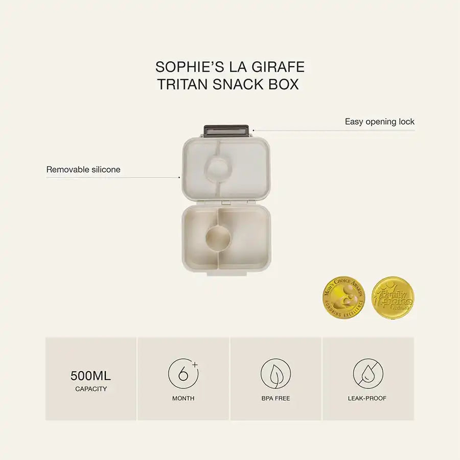 Buy Citron Tritan Snack Box Sophie la Girafe | Yallatoys.com