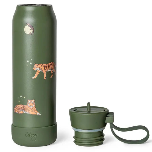 Buy Citron Stainless Steel Water Bottle Tiger 350 ml | Yallatoys.com