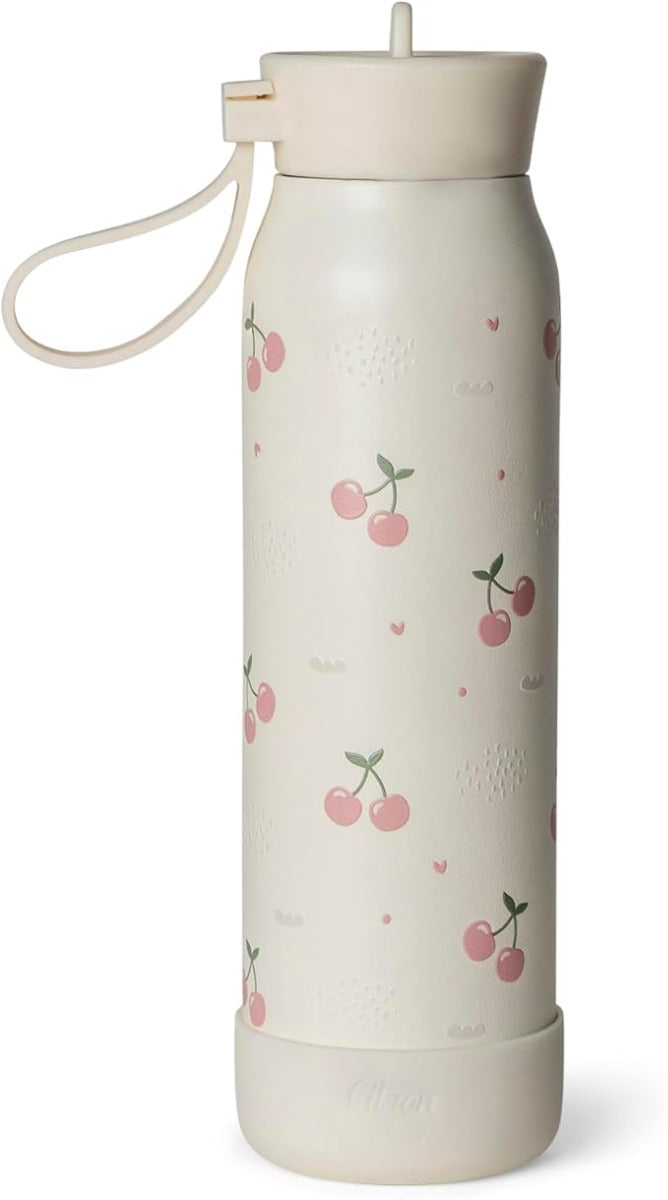 Buy Citron Stainless Steel Water Bottle Cherry 350ml | Yallatoys.com