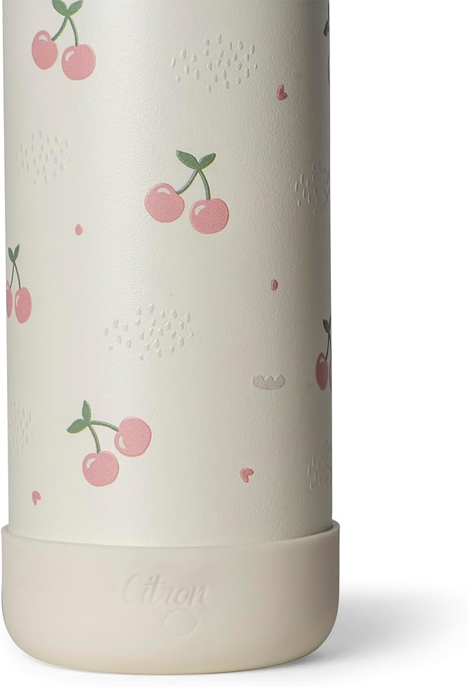 Buy Citron Stainless Steel Water Bottle Cherry 500ml | Yallatoys.com