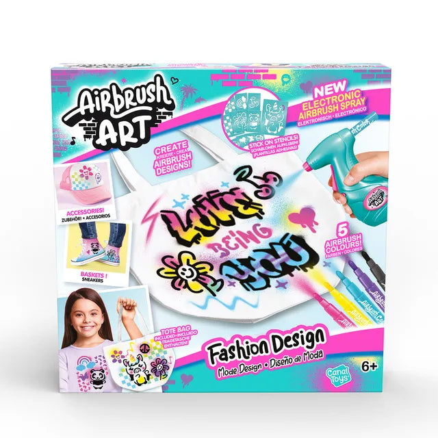 Buy Canal Toys Airbrush Art Fashion Design Kit | Yallatoys.com