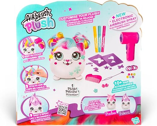 Buy Canal Toys Airbrush Plush Hairiffic Squish Pal | Yallatoys.com