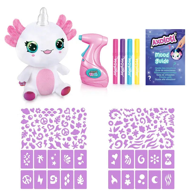 Buy Canal Toys Airbrush Plush Axolotlcorn Light Up Kit | Yallatoys.com