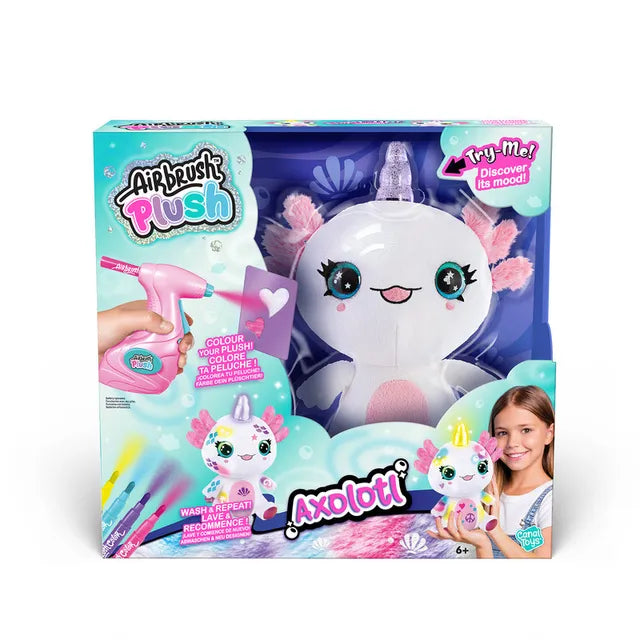 Buy Canal Toys Airbrush Plush Axolotlcorn Light Up Kit | Yallatoys.com