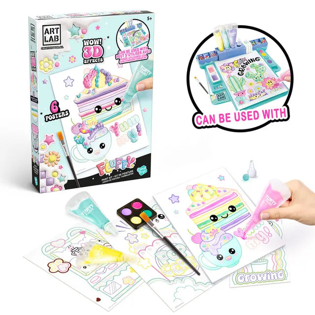 Buy Canal Toys Fluffy Paint Kit | Yallatoys.com