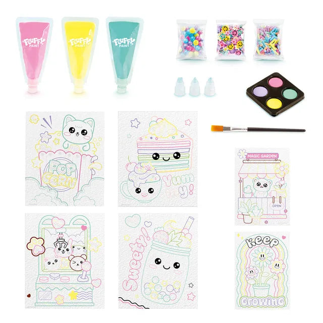 Buy Canal Toys Fluffy Paint Kit | Yallatoys.com