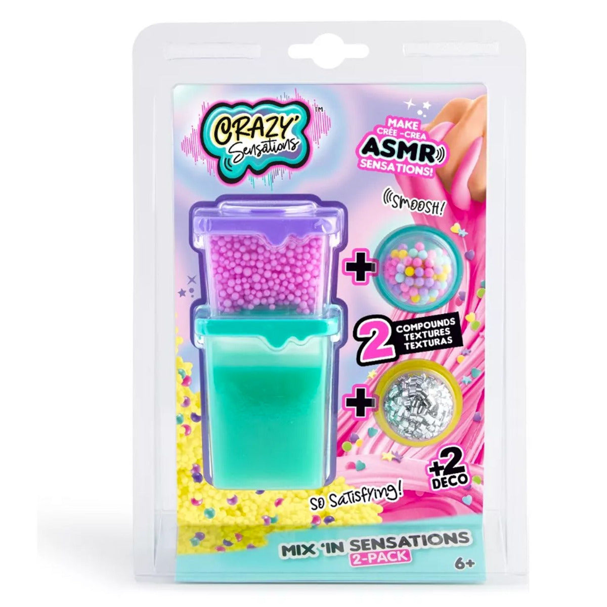 Buy Canal Toys Crazy Sensations Mix'In Sensations Pack of 2 | Yallatoys.com