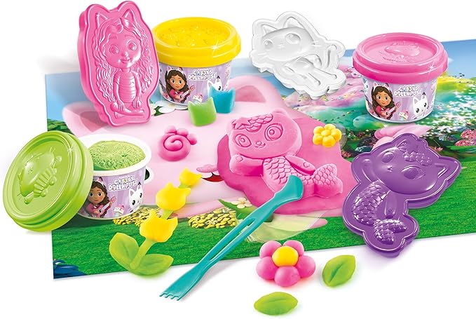 Buy Gabbys Dollhouse Kitty Fairy Garden Bucket Set | Yallatoys.com