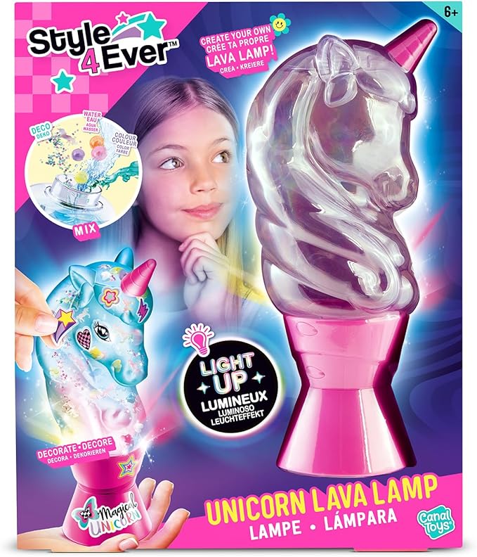 Buy Canal Toys Style 4 Ever Unicorn Diy Lava Lamp | Yallatoys.com