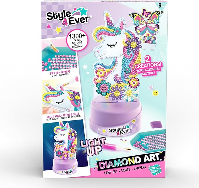 Buy Canal Toys Diamond Art Lamp Set | Yallatoys.com