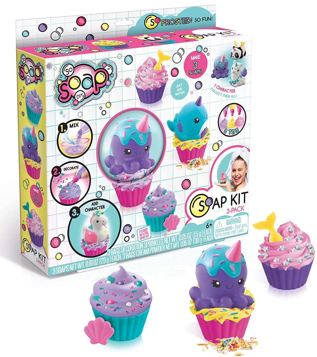 Buy Canal Toys Surprise Soap Kit3-Pack | Yallatoys.com
