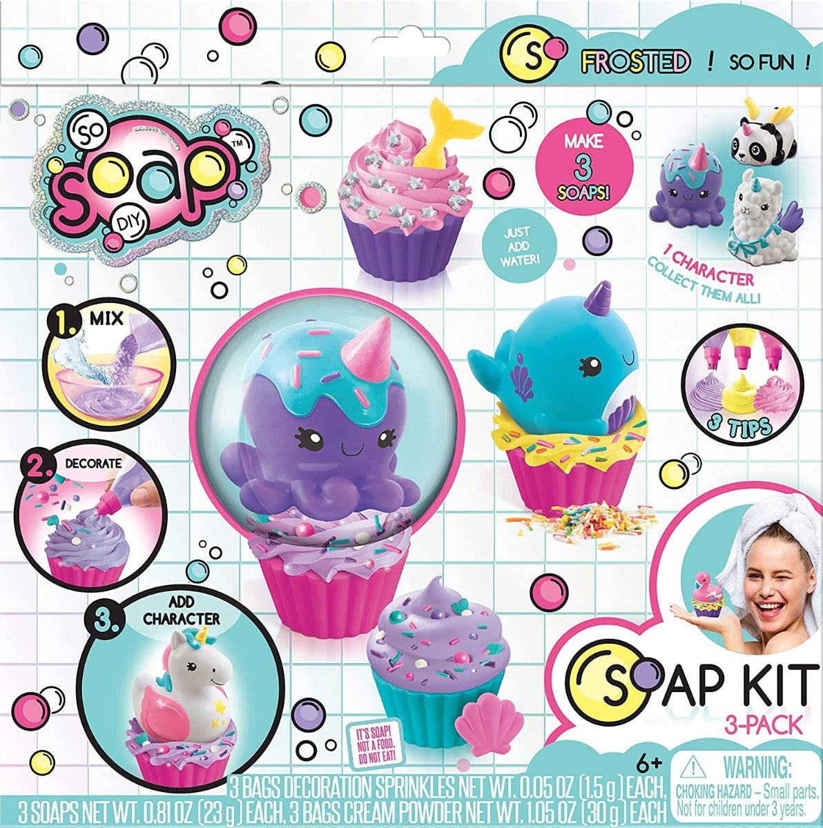 Buy Canal Toys Surprise Soap Kit3-Pack | Yallatoys.com