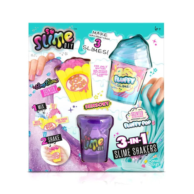 Buy Canal Toys 3 In 1 Slime Shakers | Yallatoys.com