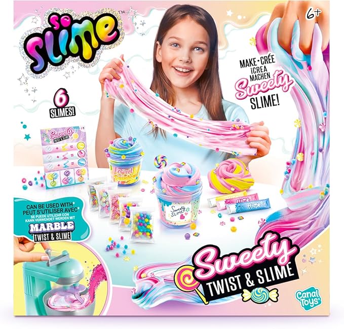 Buy Canal Toys Twist And Slime Sweety set | Yallatoys.com