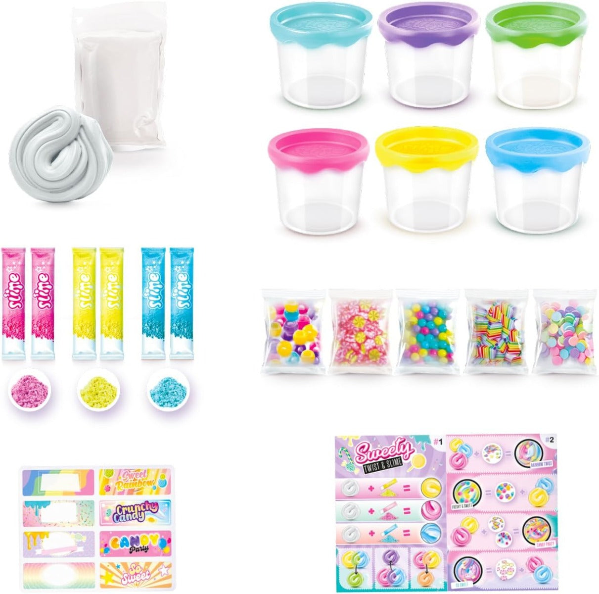 Buy Canal Toys Twist And Slime Sweety set | Yallatoys.com