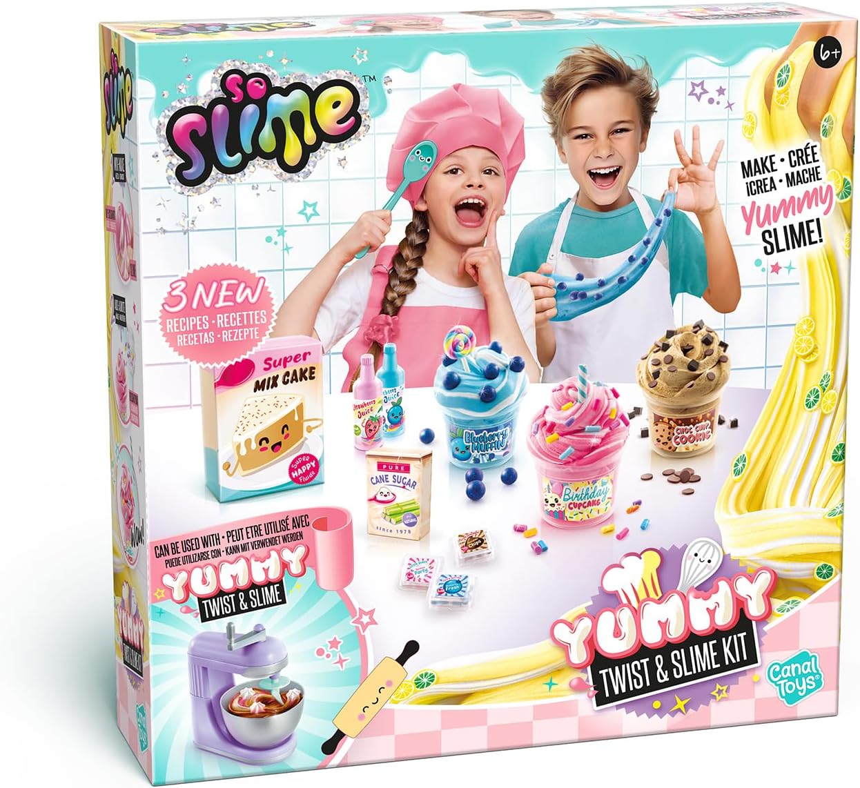 Buy Canal Toys So Slime Yummy Twist and Slime 3 Pack | Yallatoys.com