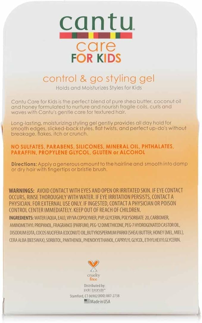 Cantu Care for Kids Control & Go Styling Gel 64g Cantu Yallatoys