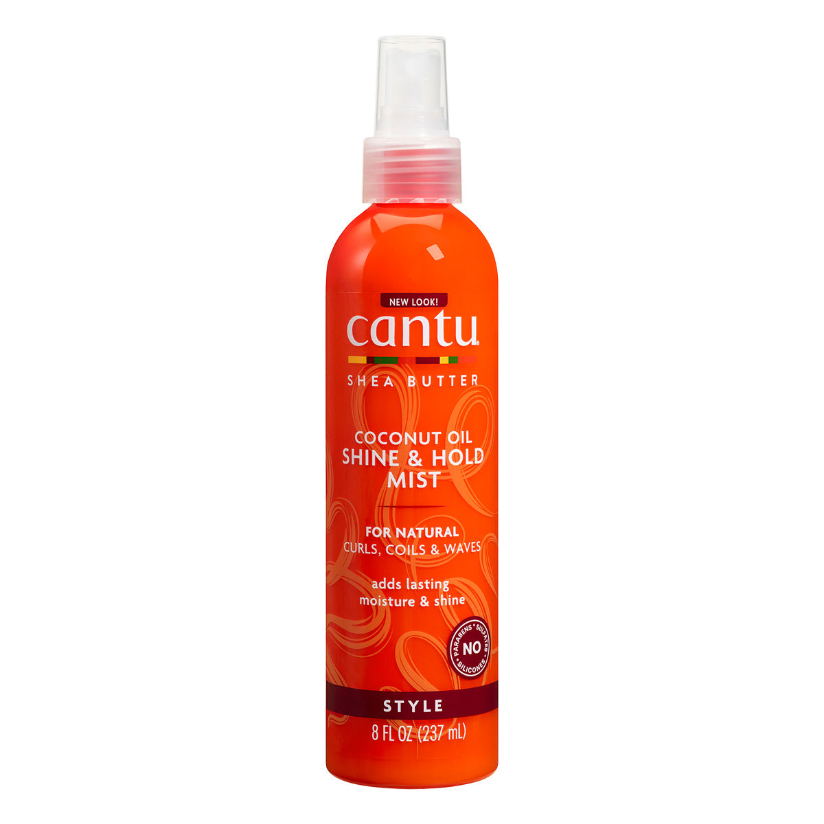 Cantu Coconut Oil Shine & Hold Mist with Shea Butter for Natural Hair 237ml Cantu Yallatoys