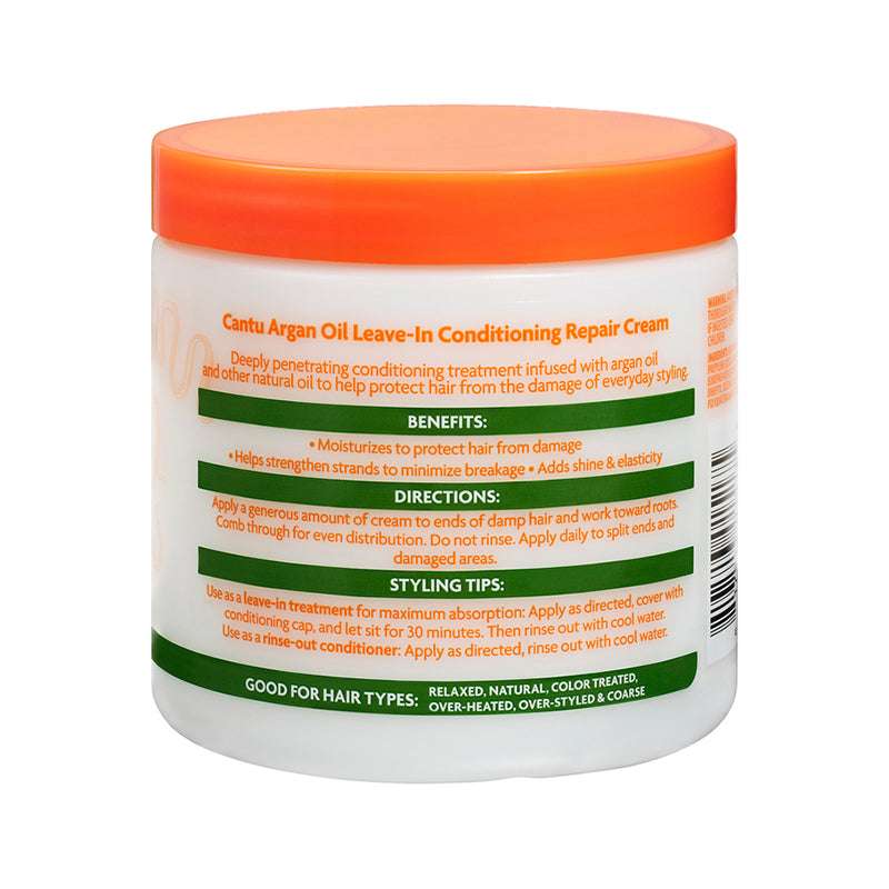 Cantu Leave In Conditioning Repair Cream with Argan Oil 453g