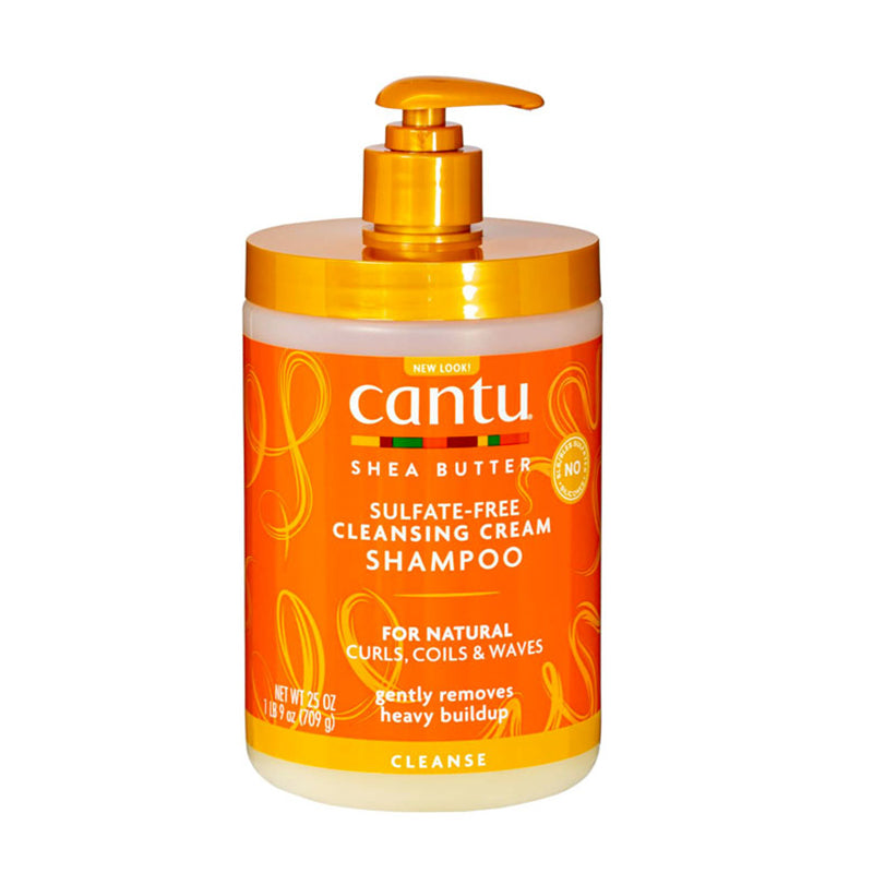 Cantu Sulfate Free Cleansing Cream Shampoo with Shea Butter for Natural Hair 709g Cantu Yallatoys