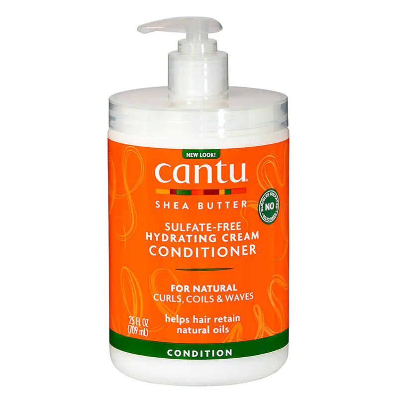 Cantu Sulfate Free Hydrating Cream Conditioner with Shea Butter for Natural Hair 709g Cantu Yallatoys