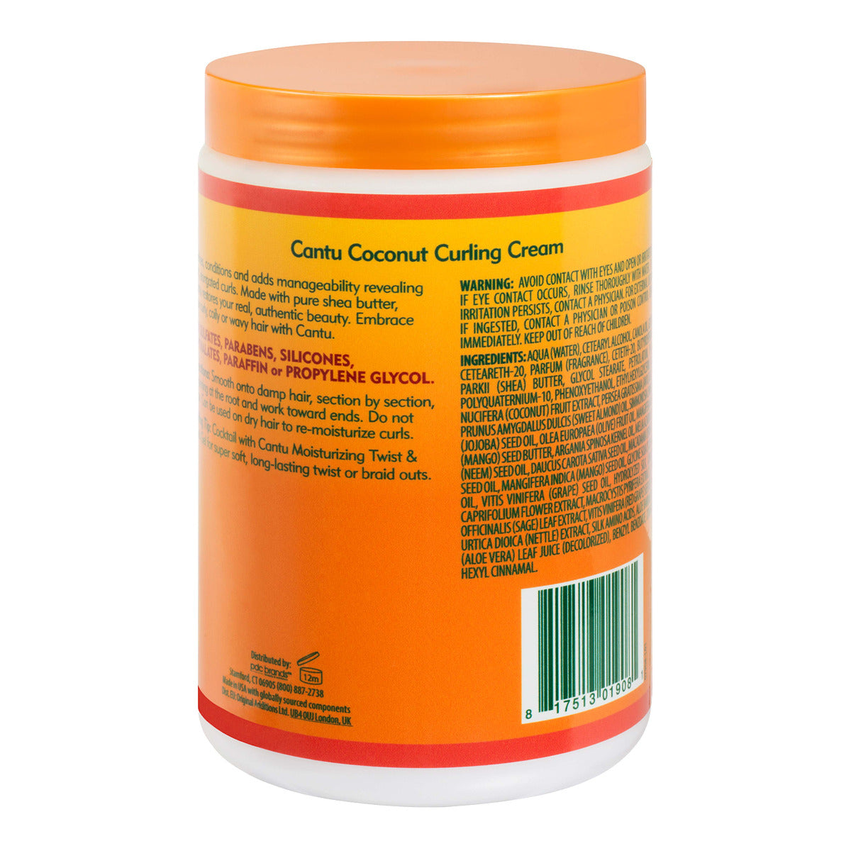 Cantu Shea Butter for Natural Hair Coconut Curling Cream 709g Cantu Yallatoys
