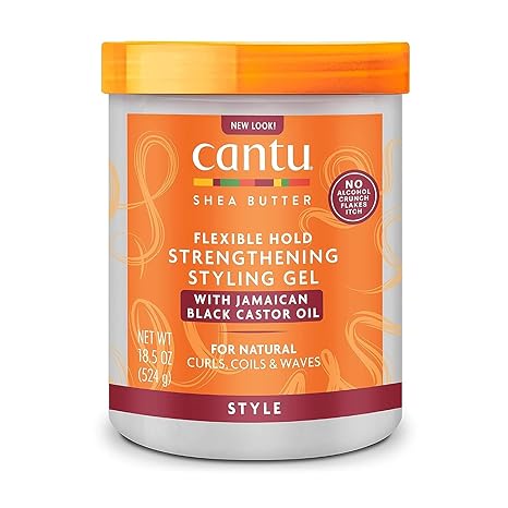 Cantu Shea Butter Maximum Hold Strengthening Styling Gel With Jamiaican Black Castor Oil 524g Cantu Yallatoys