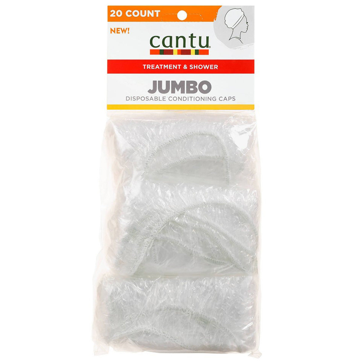 Cantu Jumbo Disposable Conditioning Caps 20pcs Cantu Yallatoys