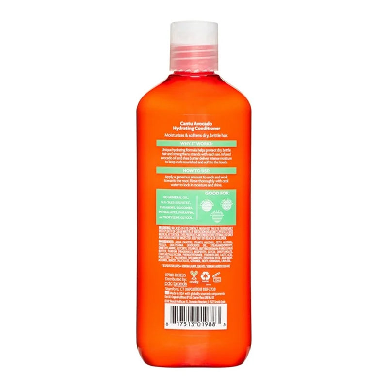 Cantu Avocado Hydrating Cream Conditioner 400ml Cantu Yallatoys