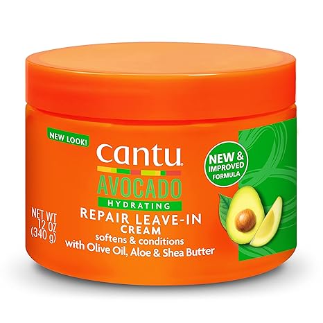 Cantu Avocado Hydrating Repair Leave In Conditioning Cream 340g Cantu Yallatoys