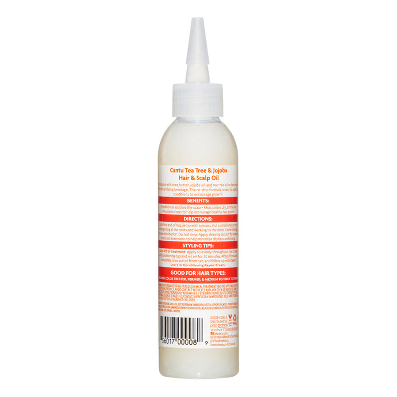 Cantu Tea Tree & Jojoba Hair & Scalp Oil with Shea Butter 180ml Cantu Yallatoys