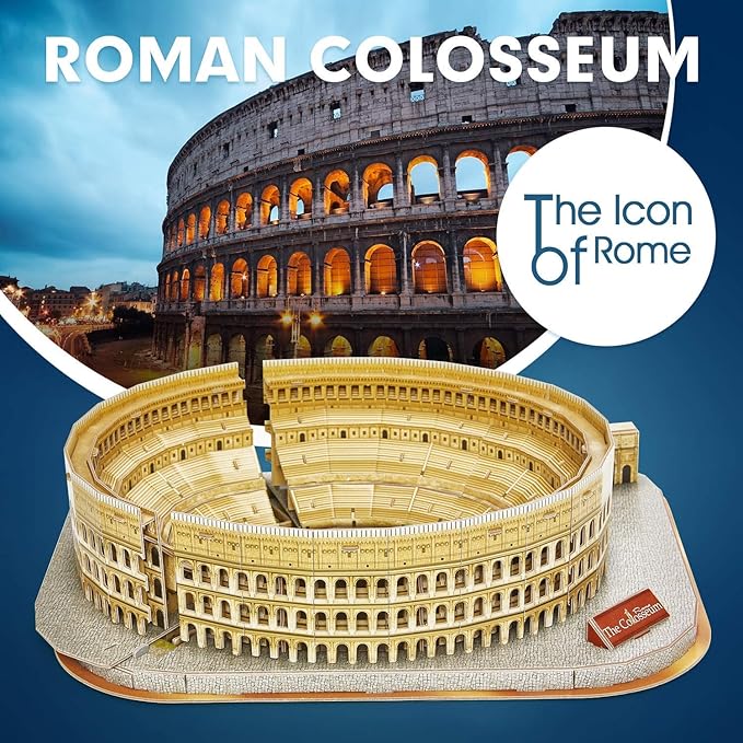 Buy Cubicfun 3D Puzzle The Colosseum 131Pc | Yallatoys.com
