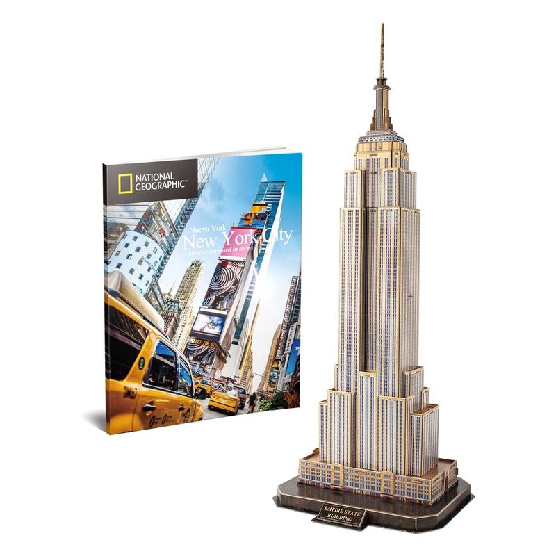 Buy Cubic Fun National Geographic Empire State Building New York 3D Puzzle 66 Pcs | Yallatoys.com