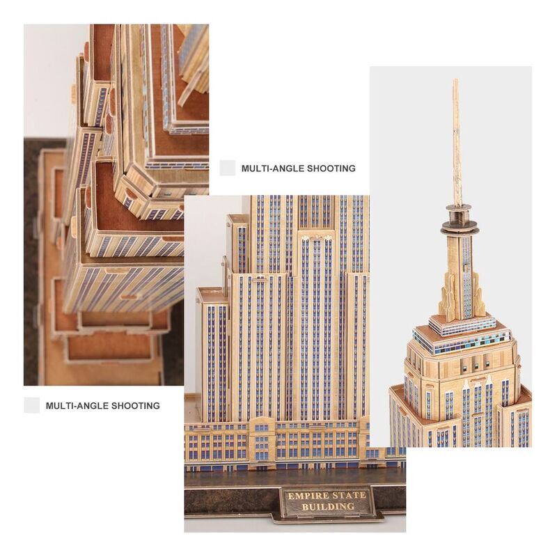 Buy Cubic Fun National Geographic Empire State Building New York 3D Puzzle 66 Pcs | Yallatoys.com