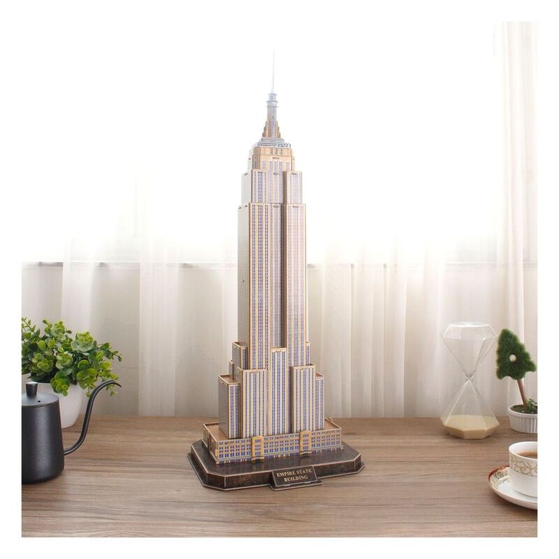 Buy Cubic Fun National Geographic Empire State Building New York 3D Puzzle 66 Pcs | Yallatoys.com