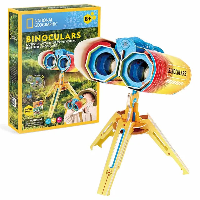 Buy Cubicfun National Geographic 3D Puzzle Binoculars 49 Pcs | Yallatoys.com